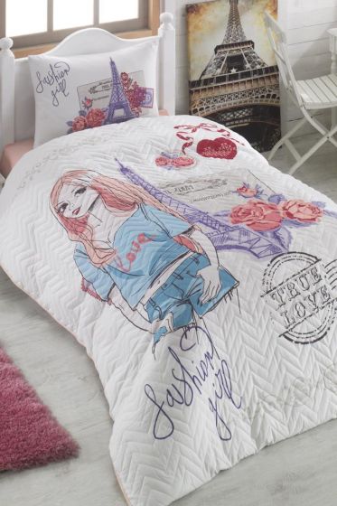 Taç Kristal Fashion Genç ve Çocuk Dört Mevsim Nevresim Takımı - Kristal