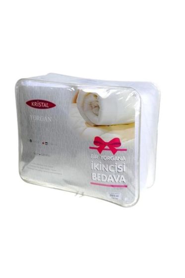 Taç Kristal Tek Kişilik 1 Alana 1 Bedava Yorgan 155x215 Cm - Çeyiz Diyarı