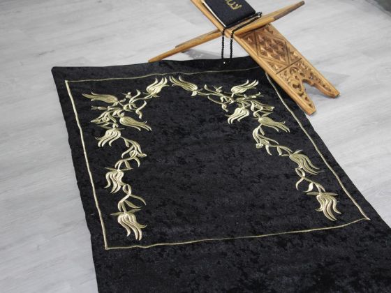 Çeyiz Diyarı Tacmahal Lale Desen Nakışlı Seccade - Çeyiz Diyarı (1)