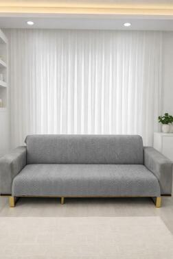 Teddy Wellsoft Koltuk Örtüsü 170x215 Cm Gri - 1