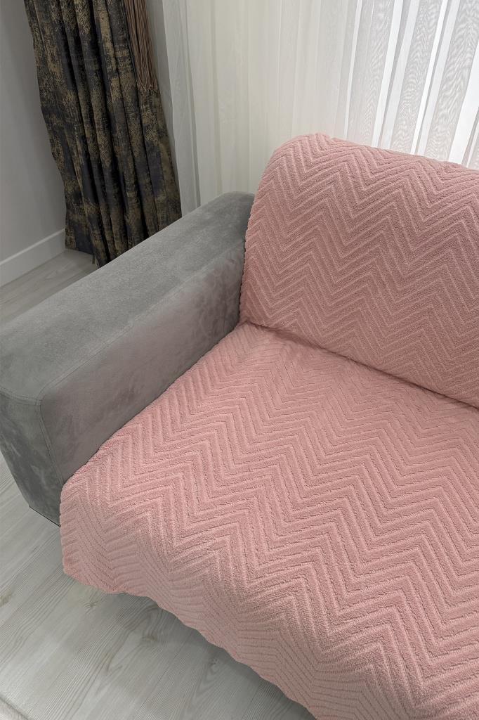 Teddy Wellsoft Koltuk Örtüsü 170x215 Cm Pudra - 2