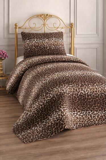 Ultrasonik Kapitoneli Çakıl Tek Kişilik Pike Takımı 160x235 cm - Çeyiz Diyarı