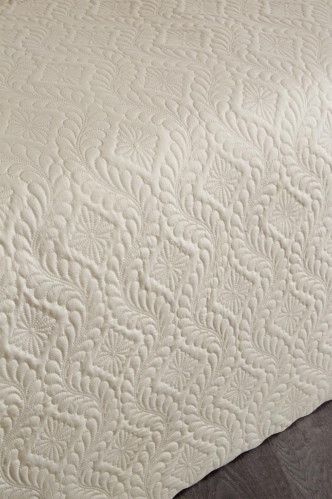 Ultrasonik Kapitoneli Elite Çift Kişilik Yatak Örtüsü Bej - 5