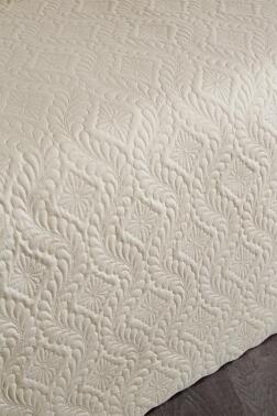 Ultrasonik Kapitoneli Elite Çift Kişilik Yatak Örtüsü Bej - 5