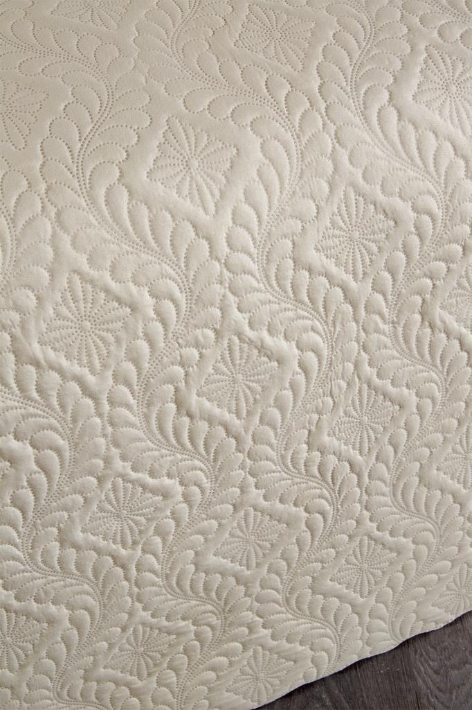 Ultrasonik Kapitoneli Elite Çift Kişilik Yatak Örtüsü Bej - 6