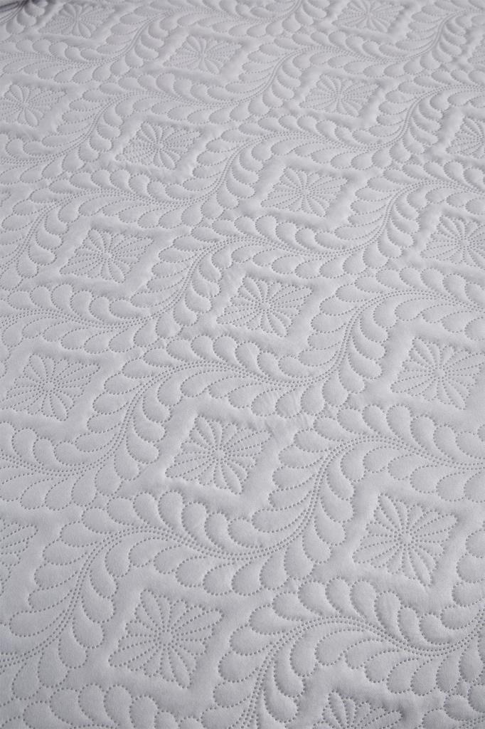 Ultrasonik Kapitoneli Elite Tek Kişilik Yatak Örtüsü Gri - 4