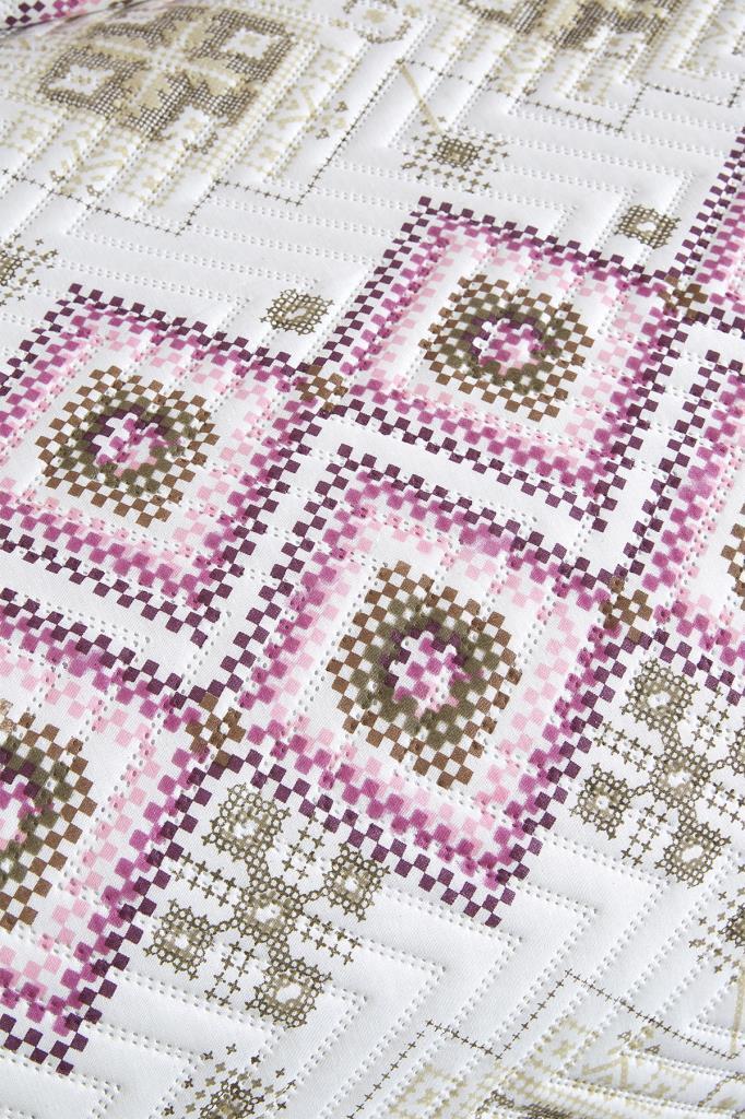 Ultrasonik Kapitoneli Ferda Çift Kişilik Yatak Örtüsü - 5