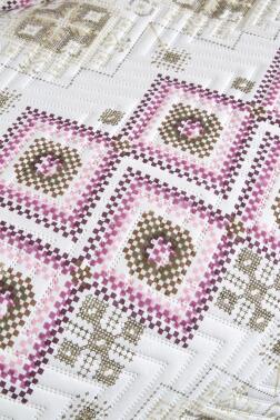 Ultrasonik Kapitoneli Ferda Çift Kişilik Yatak Örtüsü - 5