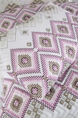 Ultrasonik Kapitoneli Ferda Çift Kişilik Yatak Örtüsü - 7