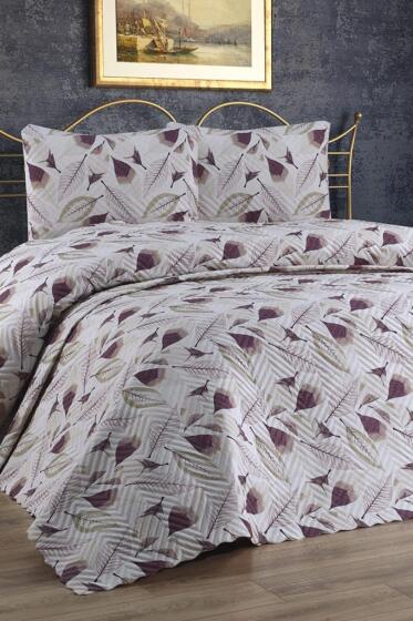 Ultrasonik Kapitoneli Helin Çift Kişilik Pike Takımı 195x235 cm - Çeyiz Diyarı