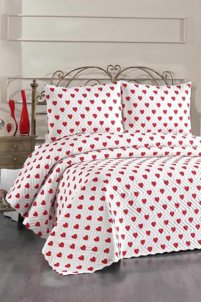 Ultrasonik Kapitoneli Kalben Çift Kişilik Yatak Örtüsü - 1