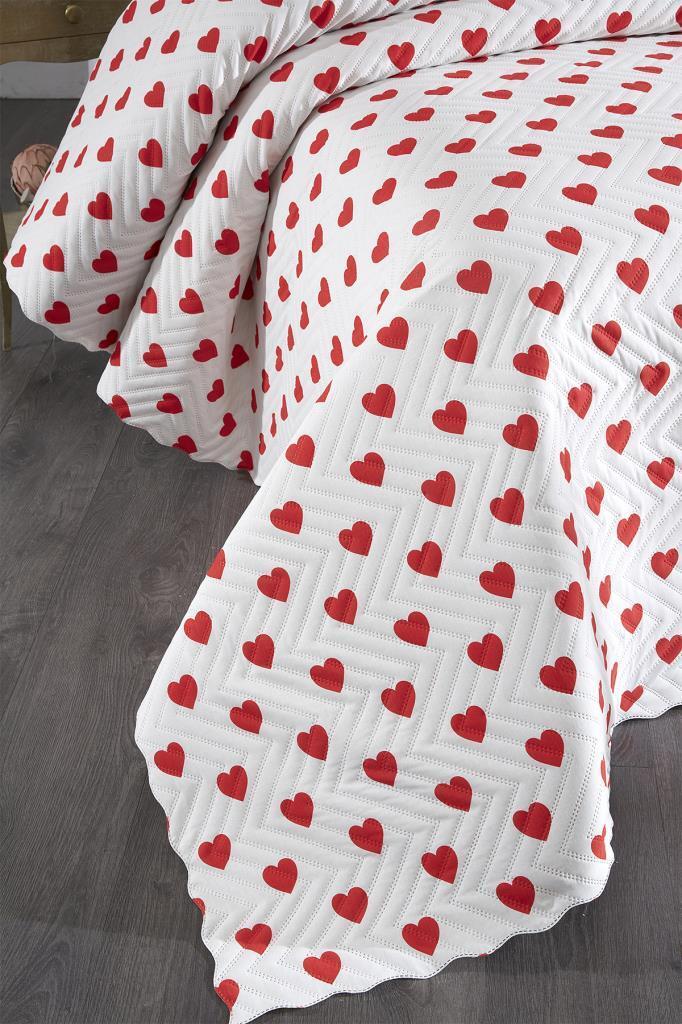 Ultrasonik Kapitoneli Kalben Çift Kişilik Yatak Örtüsü - 6