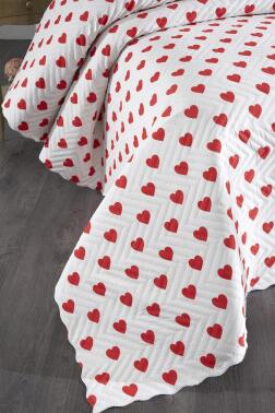 Ultrasonik Kapitoneli Kalben Çift Kişilik Yatak Örtüsü - 6