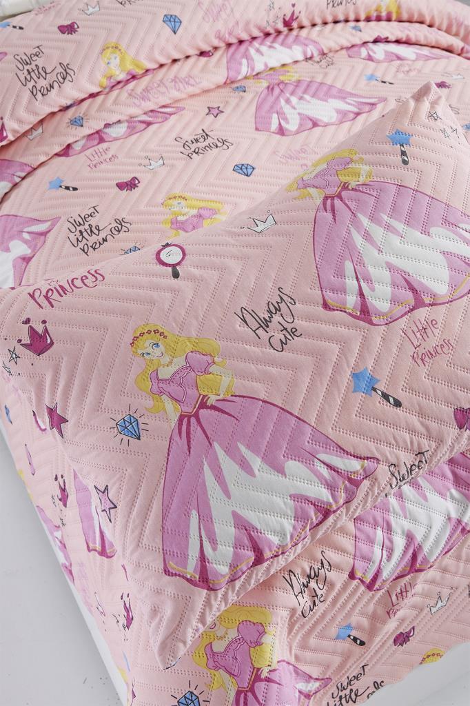 Ultrasonik Kapitoneli Tatlı Prenses Tek Kişilik Yatak Örtüsü - 7