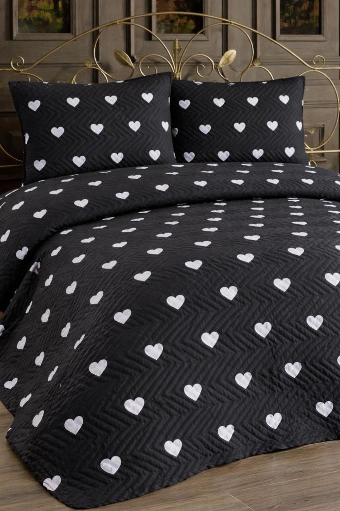 Ultrasonik Kapitoneli Tutku Çift Kişilik Pike Takımı 195x235 cm - 1