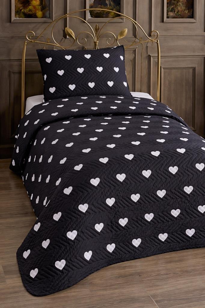 Ultrasonik Kapitoneli Tutku Tek Kişilik Pike Takımı 160x235 cm - 1