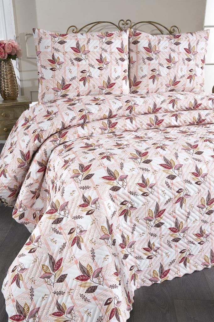 Ultrasonik Kapitoneli Zambak Çift Kişilik Yatak Örtüsü - 2