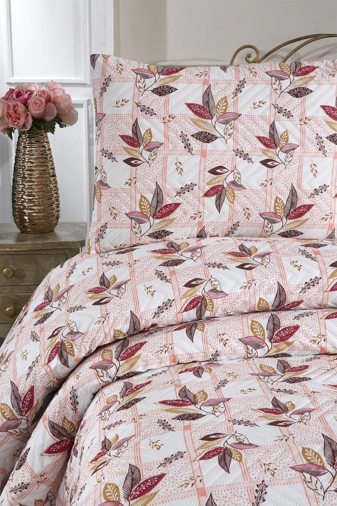 Ultrasonik Kapitoneli Zambak Çift Kişilik Yatak Örtüsü - 3