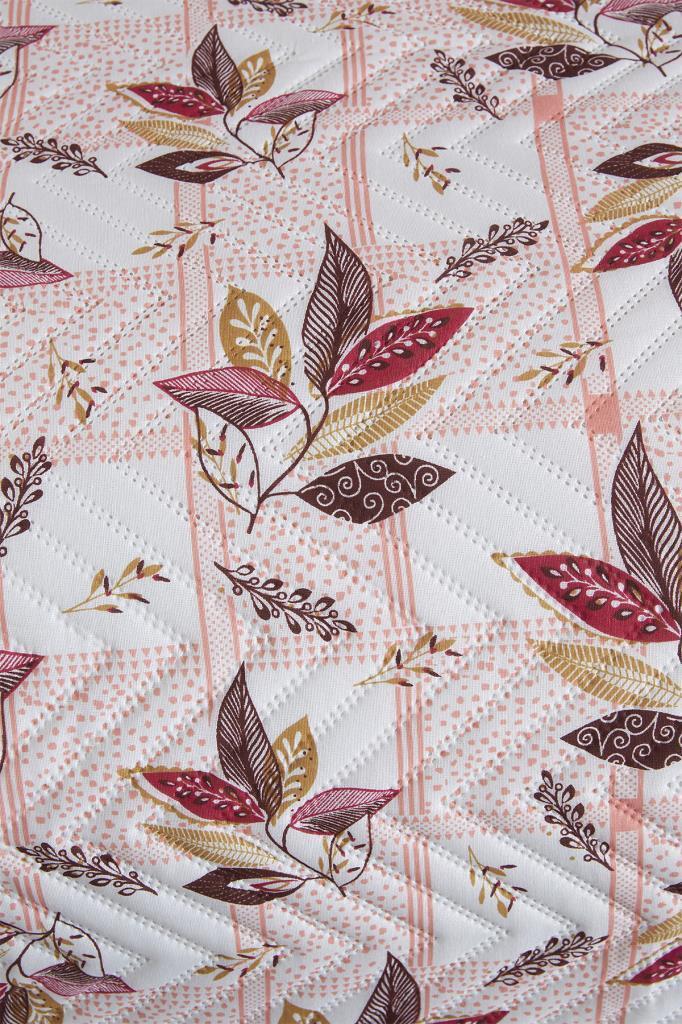 Ultrasonik Kapitoneli Zambak Çift Kişilik Yatak Örtüsü - 4