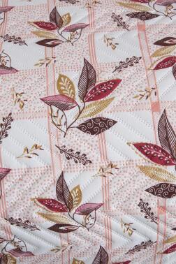 Ultrasonik Kapitoneli Zambak Çift Kişilik Yatak Örtüsü - 4