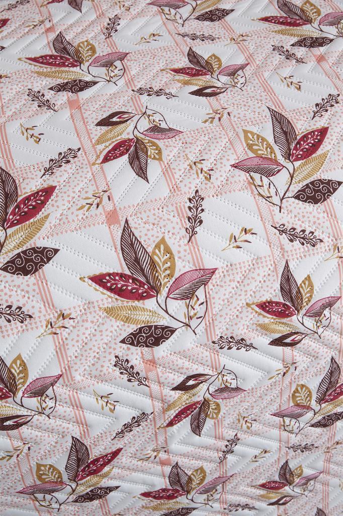 Ultrasonik Kapitoneli Zambak Çift Kişilik Yatak Örtüsü - 5