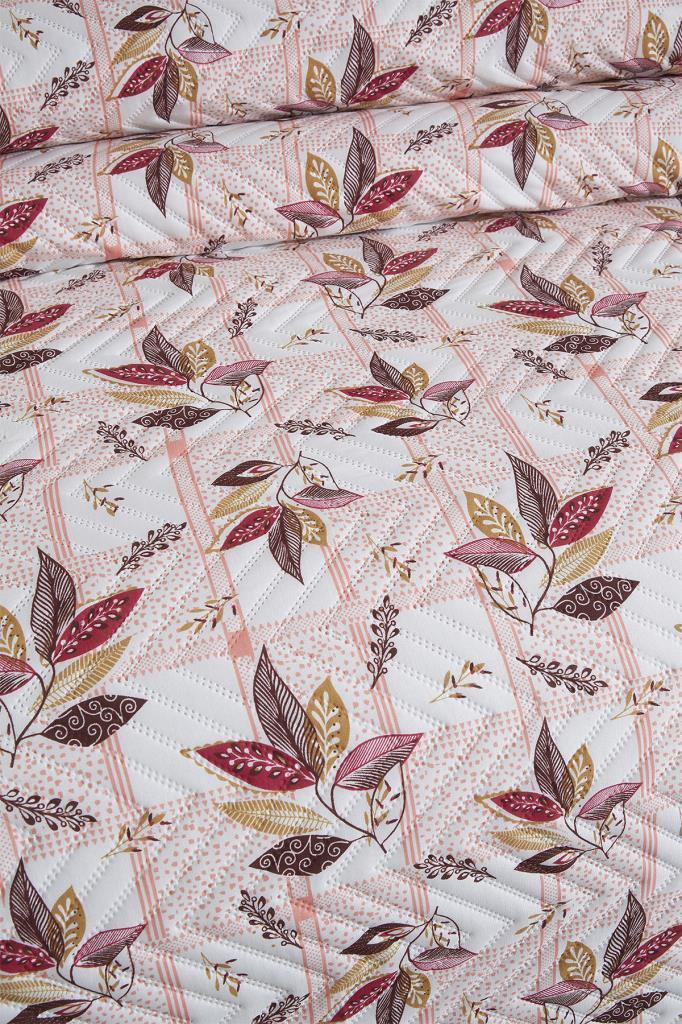 Ultrasonik Kapitoneli Zambak Çift Kişilik Yatak Örtüsü - 6