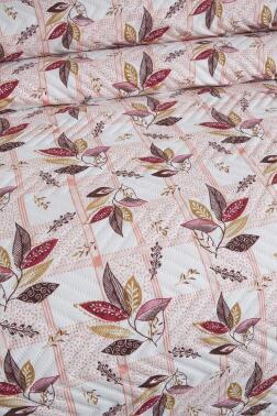 Ultrasonik Kapitoneli Zambak Çift Kişilik Yatak Örtüsü - 6