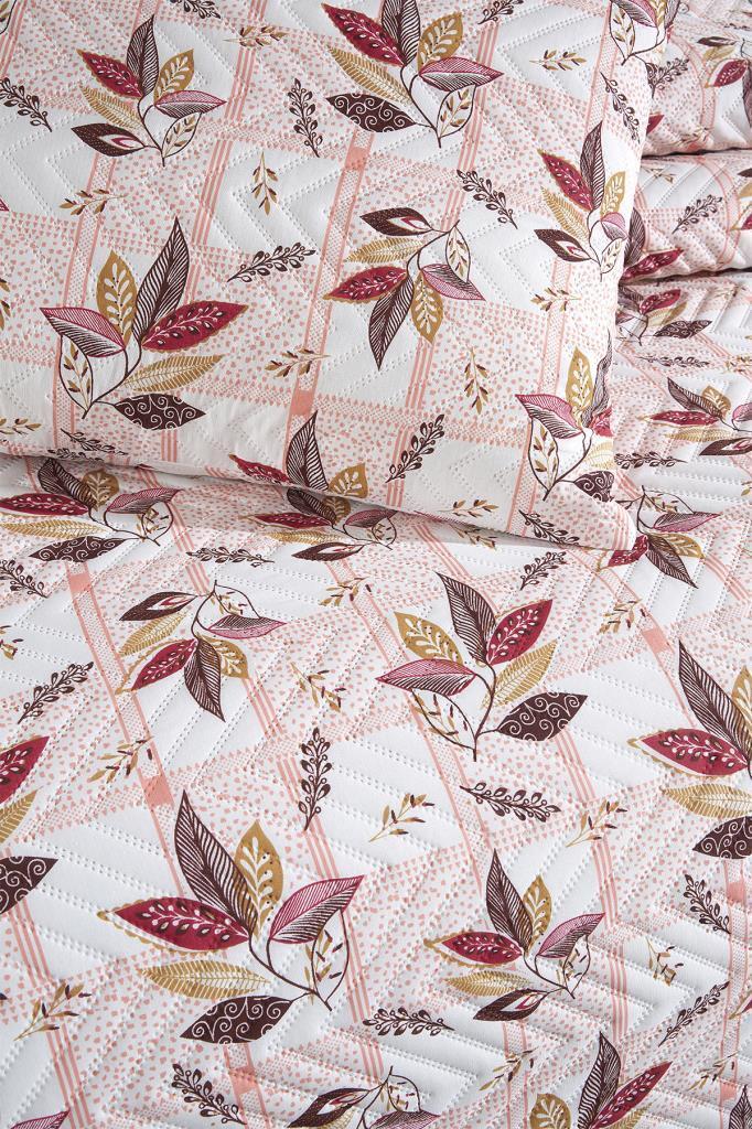 Ultrasonik Kapitoneli Zambak Çift Kişilik Yatak Örtüsü - 7