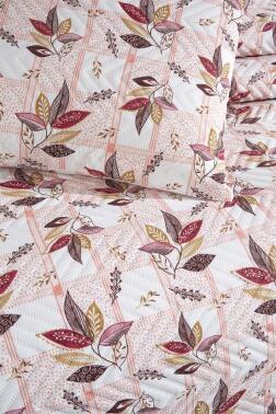 Ultrasonik Kapitoneli Zambak Çift Kişilik Yatak Örtüsü - 7