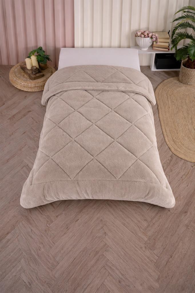 Uyl Wellsoft 155x215 Cm Tek Kişilik Yorgan Bej - 1