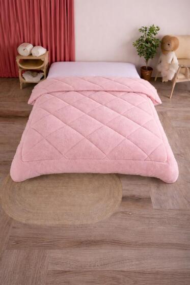 Uyl Wellsoft 215x235 Cm Battal Boy Yorgan Pudra - Çeyiz Diyarı