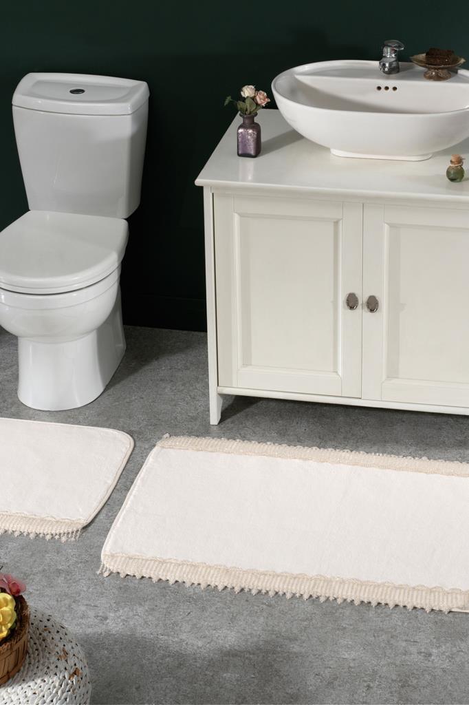 Valeria 2'li Paspas Takımı Ekru - 1