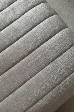 Velmira Jakarlı Kadife Elyaf Dolgulu Yatak Örtüsü 240x240 cm Bej - 4