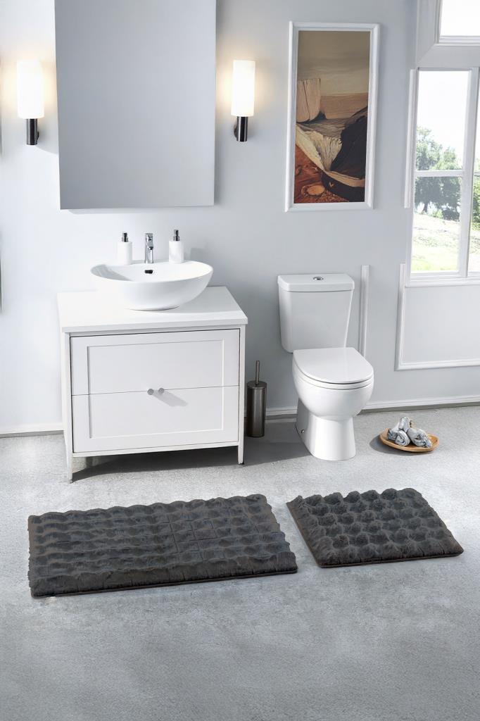 Venedik 2'li Klozet Takımı Antrasit - 1