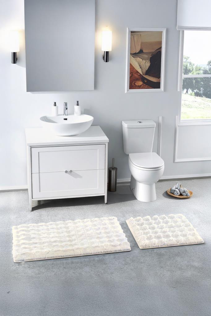 Venedik 2'li Klozet Takımı Krem - 1