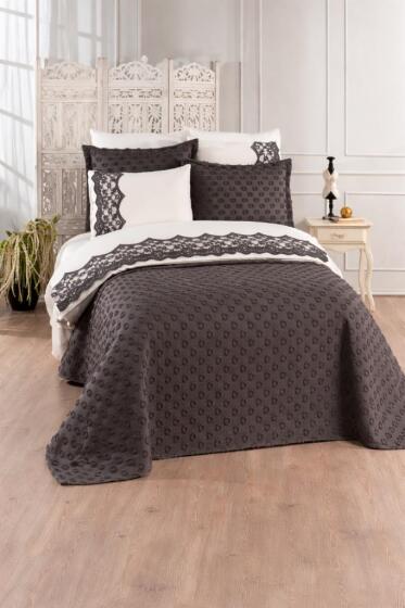 Ventus Gelin Seti 7 Parça Antrasit - Çeyiz Diyarı