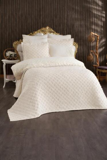 Ventus Gelin Seti 7 Parça Krem - Çeyiz Diyarı