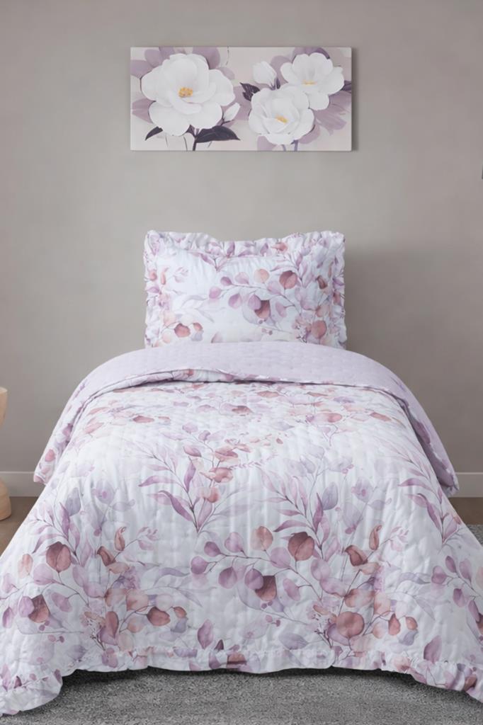 Violet Tek Kişilik Yatak Örtüsü 180x240 cm - 1