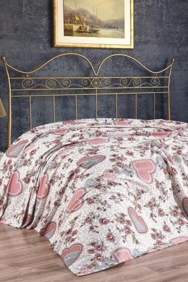 Vira Çift Kişilik %100 Pamuklu 240x220 cm Tek Pike - Çeyiz Diyarı
