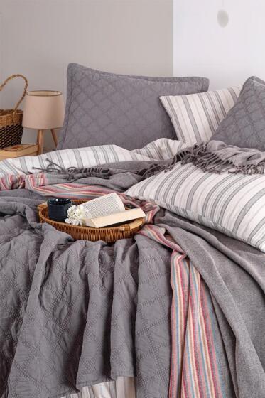 Vision Modern Gelin Seti 8 Parça Antrasit - Çeyiz Diyarı (1)