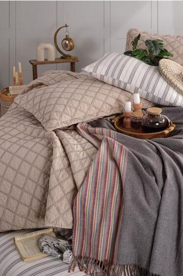 Vision Modern Gelin Seti 8 Parça Cappucino - Çeyiz Diyarı (1)