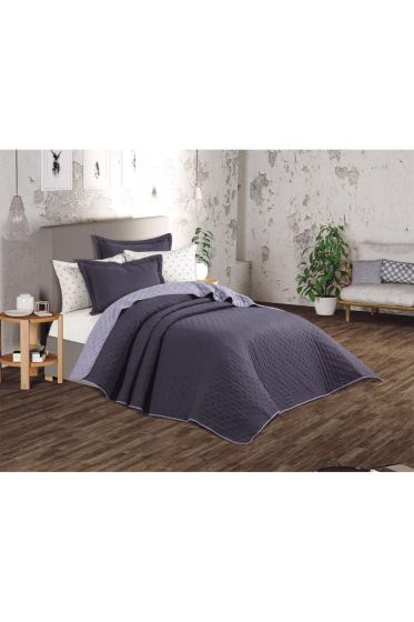 Washed Soft Çift Taraflı 6 Parça Çeyiz Seti Gri - Çeyiz Diyarı (1)