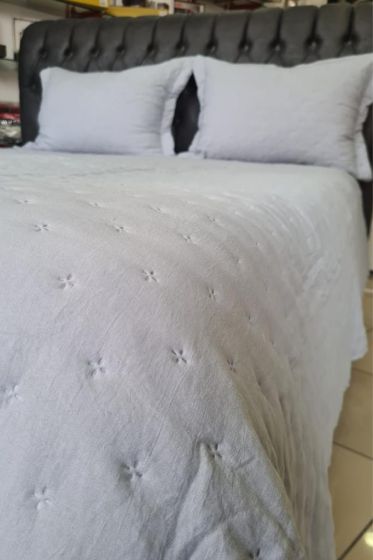 Washed Soft Tek Kişilik Yatak Örtüsü Bej - Çeyiz Diyarı (1)