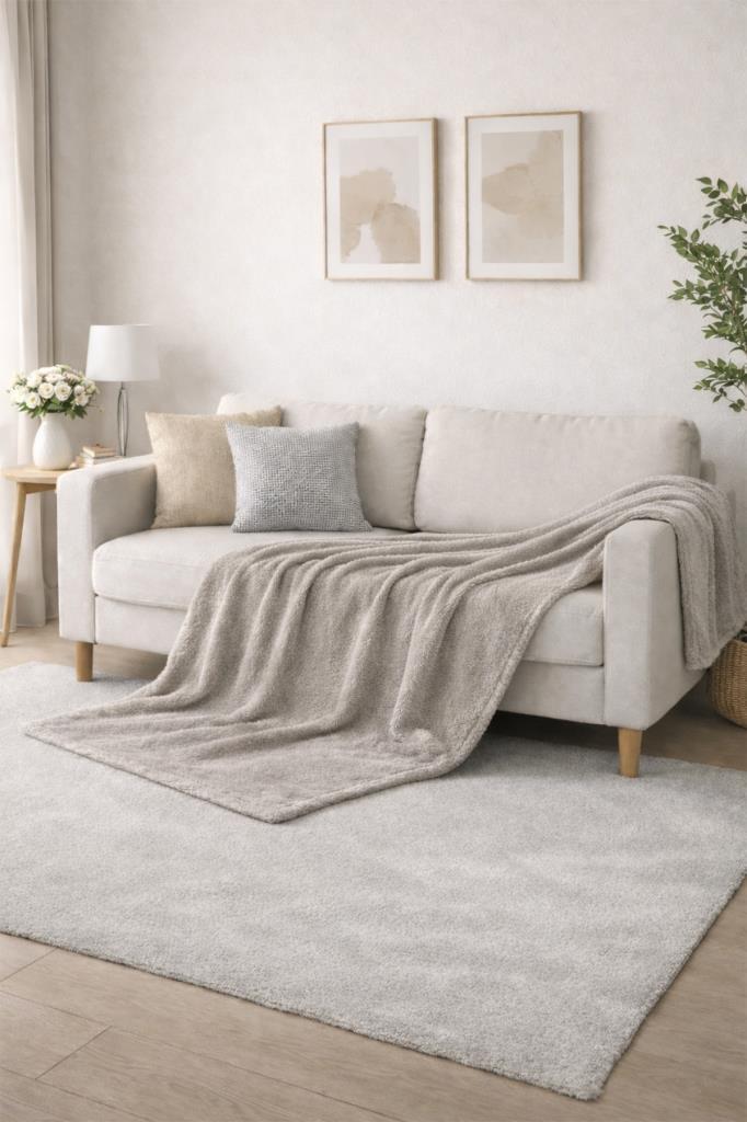 Wella Soft 130x170 cm Tv Battaniyesi Bej - 1