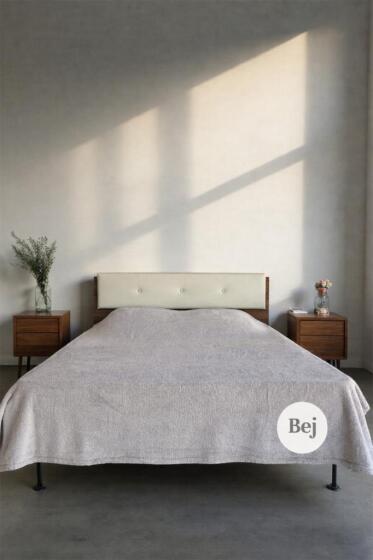 Welsoft Çift Kişilik Battaniye 200x220 cm Bej - Çeyiz Diyarı