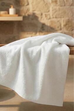 White Cotton %100 Pamuk 50x90 cm El Yüz Havlusu - 1