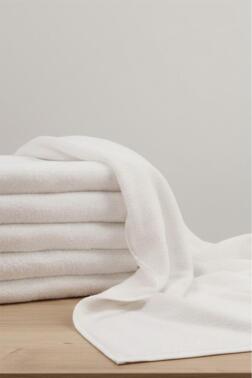 White Cotton %100 Pamuk 70x140 cm Banyo Havlusu - 2