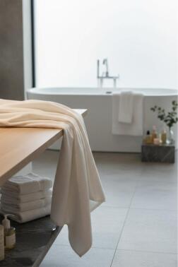 White Cotton %100 Pamuk 70x140 cm Banyo Havlusu - 4