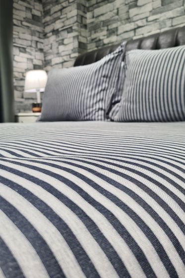 Zebra Çift Kişilik 6 Parça Nevresim Takımı Gri - Çeyiz Diyarı (1)