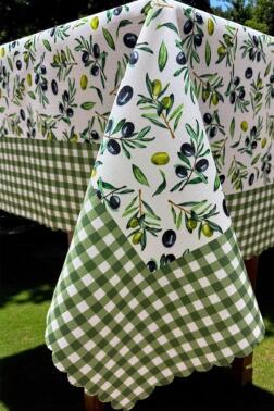 Zeytina Dertsiz Masa Örtüsü 120x150 cm - 3